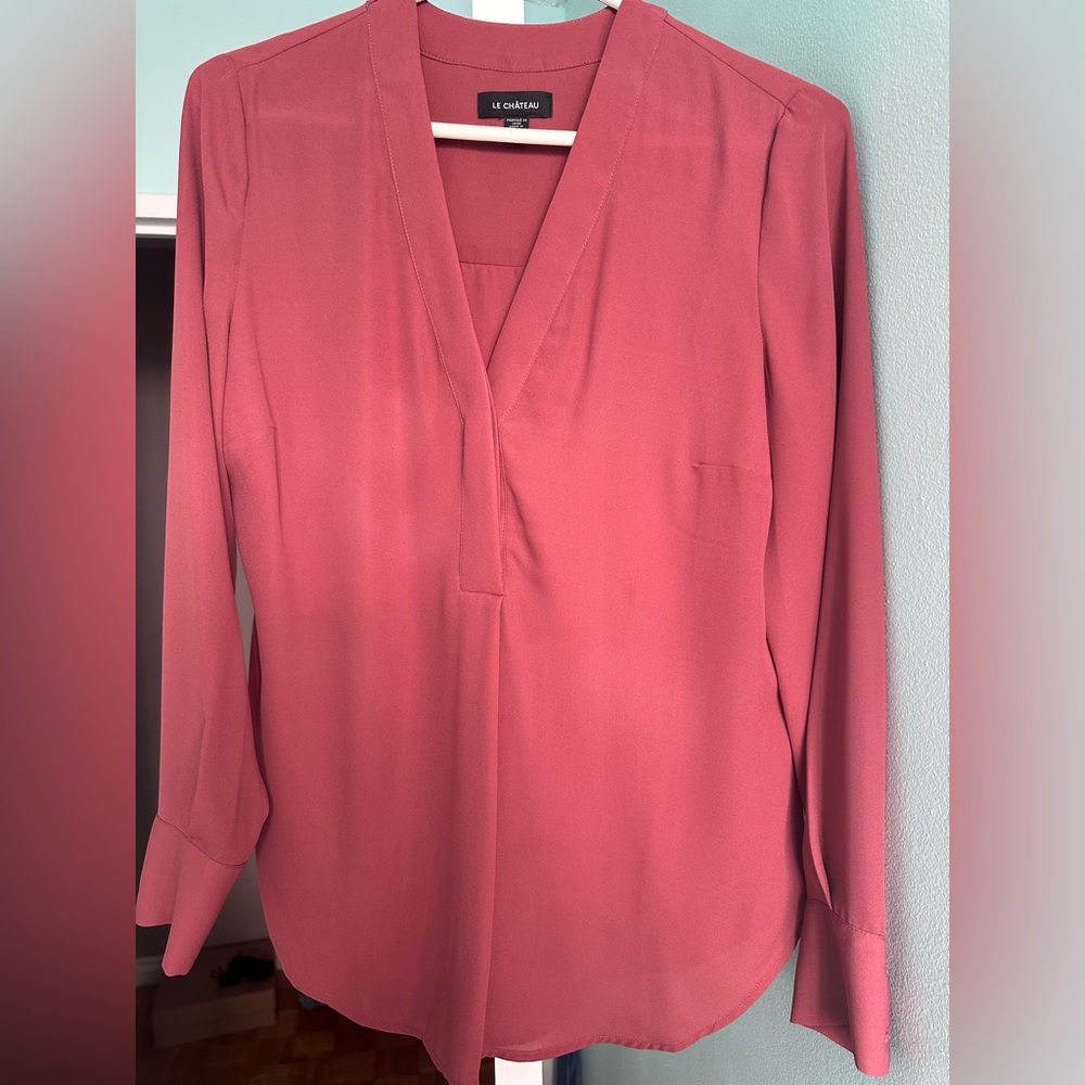 Le Chateau Women's Mauve Blouse